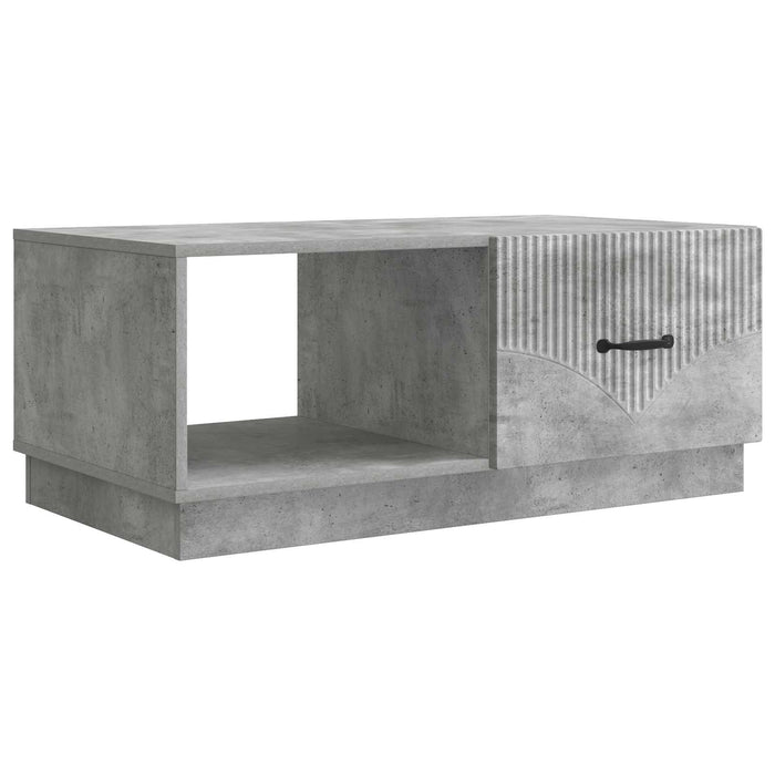 Masă de cafea Gri Beton 90 x 50 x 37 cm Lemn prelucrat - WALTI WALTI