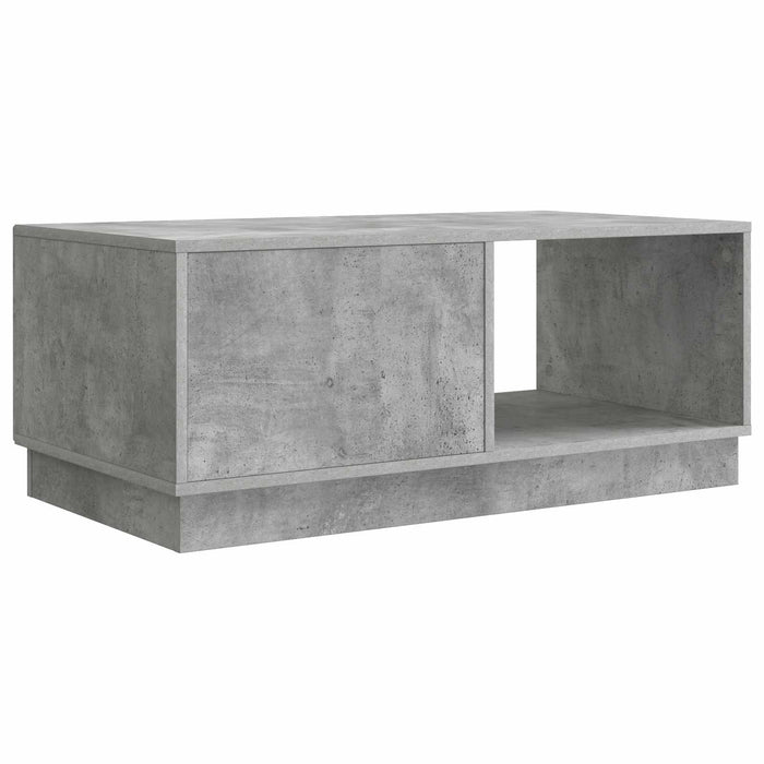 Masă de cafea Gri Beton 90 x 50 x 37 cm Lemn prelucrat - WALTI WALTI