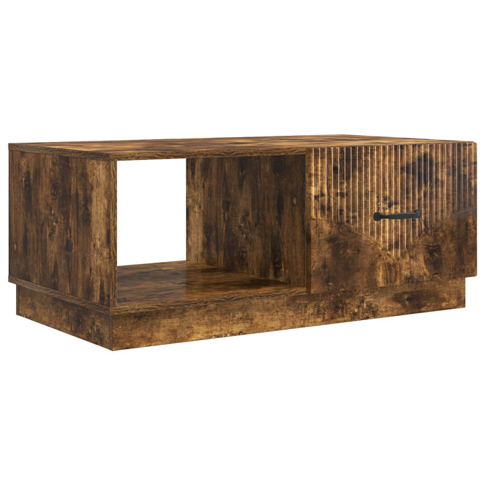Masă de cafea Stejar fumuriu 90 x 50 x 37 cm Lemn prelucrat - WALTI WALTI
