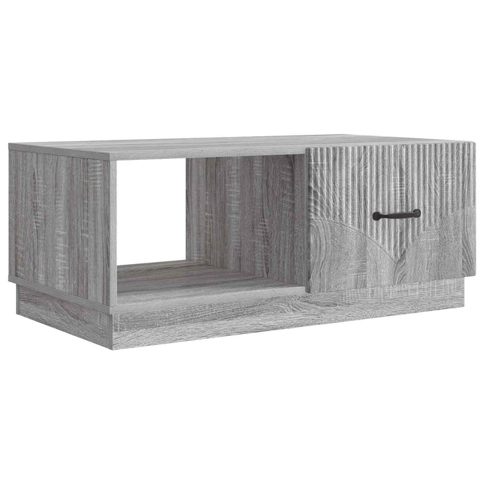 Masă de cafea Sonoma gri 90 x 50 x 37 cm Lemn prelucrat - WALTI WALTI