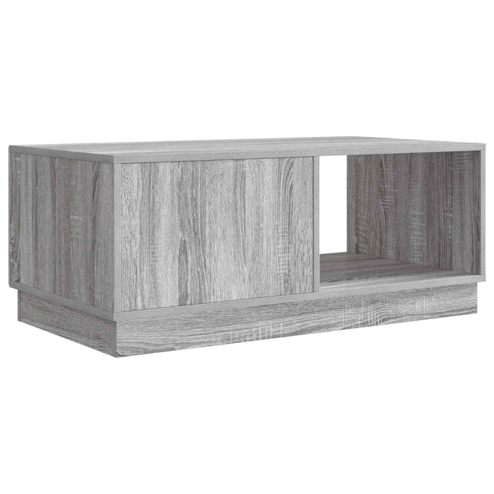Masă de cafea Sonoma gri 90 x 50 x 37 cm Lemn prelucrat - WALTI WALTI