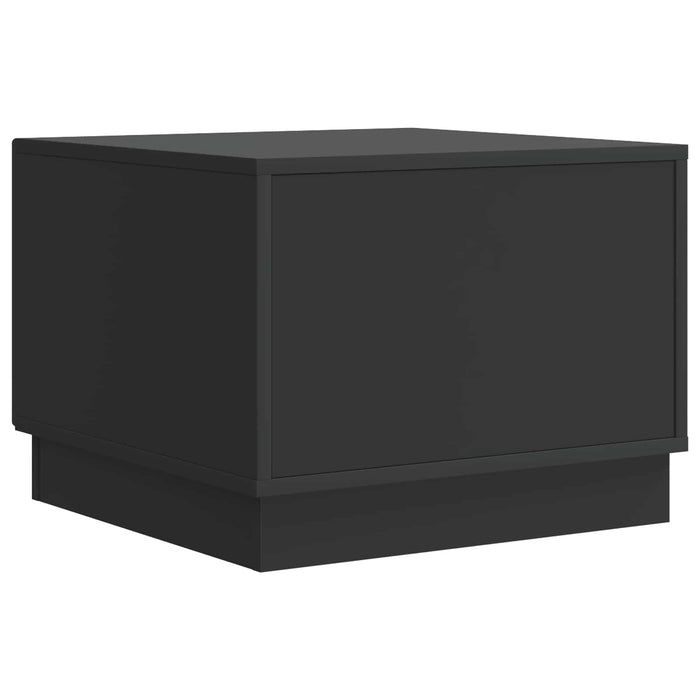 Masă de cafea cu sertar Negru 49 x 50 x 37 cm Lemn prelucrat - WALTI WALTI