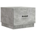 Masă de cafea Gri Beton 49 x 50 x 37 cm Lemn prelucrat - WALTI WALTI