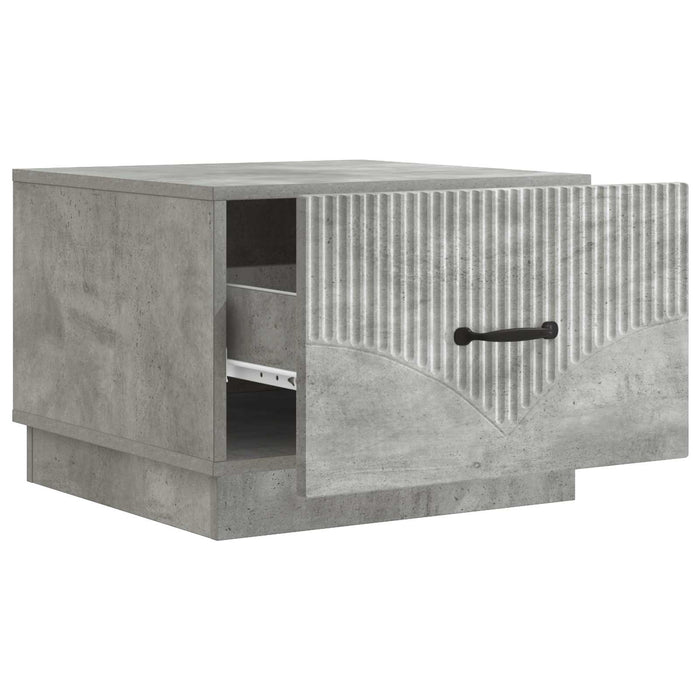 Masă de cafea Gri Beton 49 x 50 x 37 cm Lemn prelucrat - WALTI WALTI