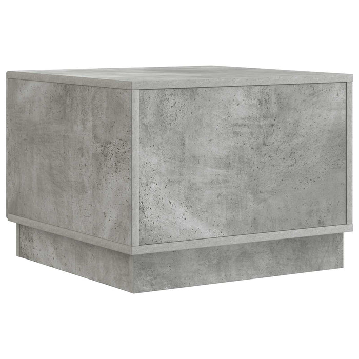 Masă de cafea Gri Beton 49 x 50 x 37 cm Lemn prelucrat - WALTI WALTI