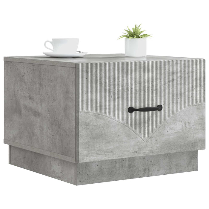 Masă de cafea Gri Beton 49 x 50 x 37 cm Lemn prelucrat - WALTI WALTI