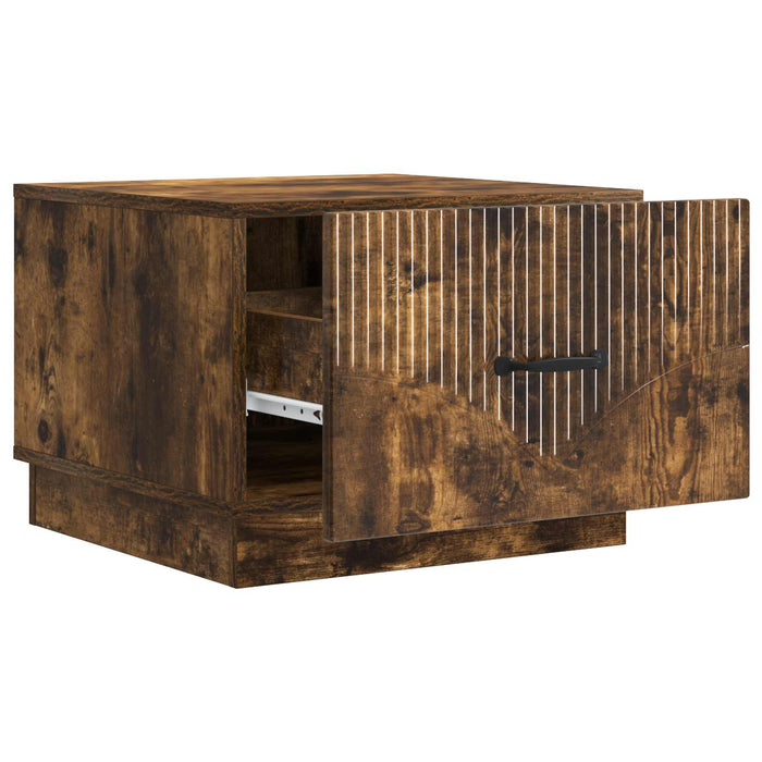 Masă de cafea Stejar fumuriu 49 x 50 x 37 cm Lemn prelucrat - WALTI WALTI