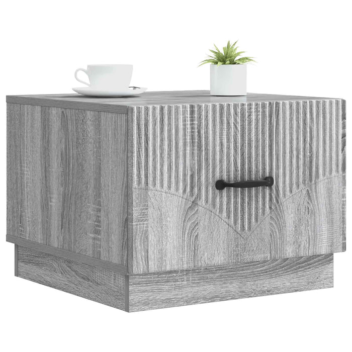Masă de cafea Sonoma gri 49 x 50 x 37 cm Lemn prelucrat - WALTI WALTI