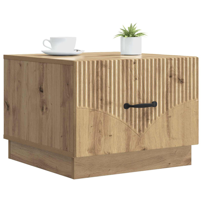 Masă de cafea Stejar Artizanal 49 x 50 x 37 cm Lemn prelucrat - WALTI WALTI