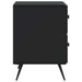 Dulap de noapte 2 pcs Negru 43 x 34,5 x 47,5 cm Lemn prelucrat - WALTI WALTI