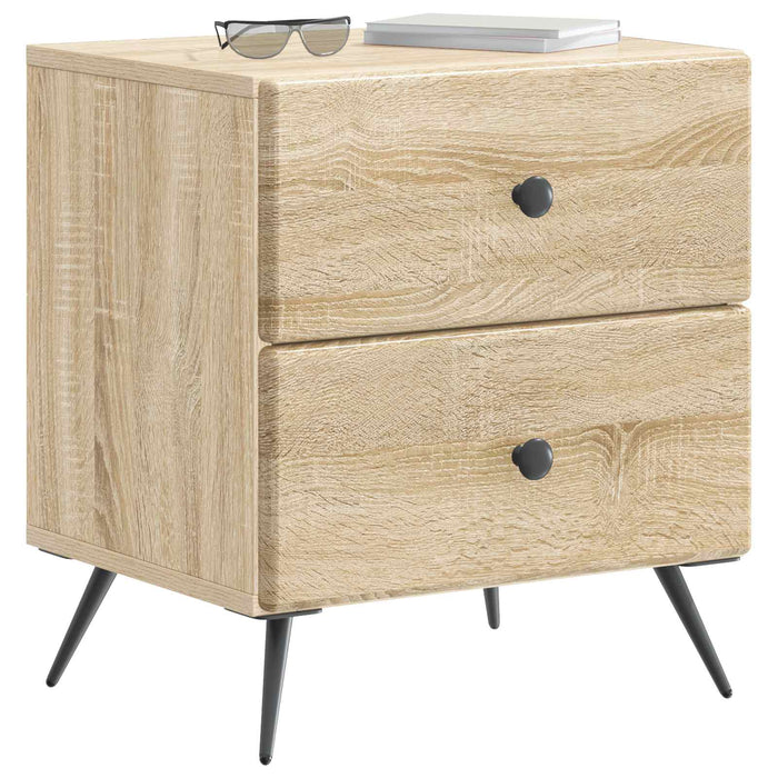 Dulap de noapte cu sertar Stejar Sonoma 43 x 34,5 x 47,5 cm - WALTI WALTI