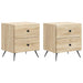 Dulap de noapte 2 pcs Stejar Sonoma 43 x 34,5 x 47,5 cm - WALTI WALTI