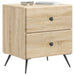 Dulap de noapte 2 pcs Stejar Sonoma 43 x 34,5 x 47,5 cm - WALTI WALTI