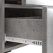 Dulap de noapte cu sertar 2 pcs Gri Beton 43 x 34,5 x 47,5 cm - WALTI WALTI