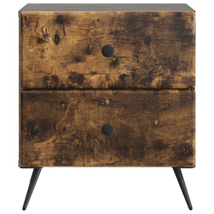 Dulap de noapte cu sertar Stejar fumuriu 43 x 34,5 x 47,5 cm - WALTI WALTI
