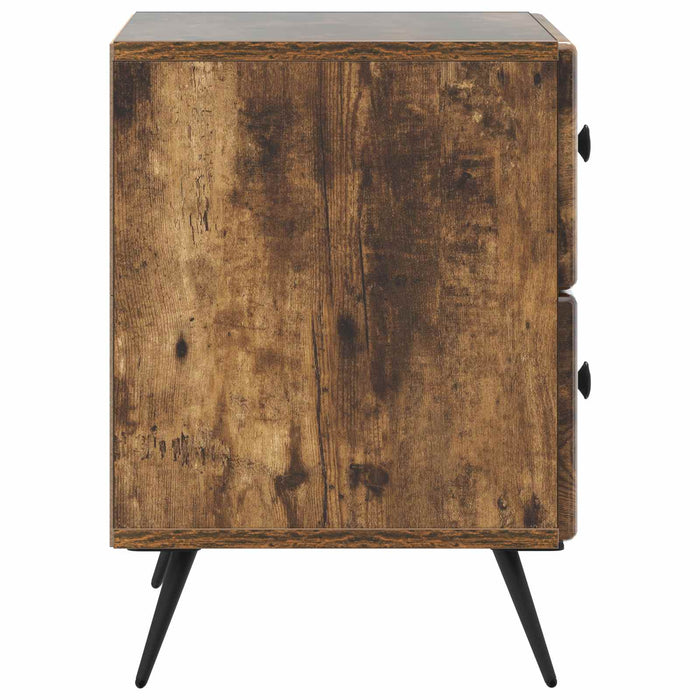 Dulap de noapte cu sertar Stejar fumuriu 43 x 34,5 x 47,5 cm - WALTI WALTI