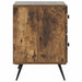 Dulap de noapte 2 pcs Stejar fumuriu 43 x 34,5 x 47,5 cm - WALTI WALTI
