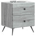 Dulap de noapte Sonoma gri 43 x 34,5 x 47,5 cm Lemn prelucrat - WALTI WALTI