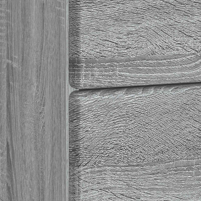 Dulap de noapte cu sertar 2 pcs Sonoma gri 43 x 34,5 x 47,5 cm - WALTI WALTI