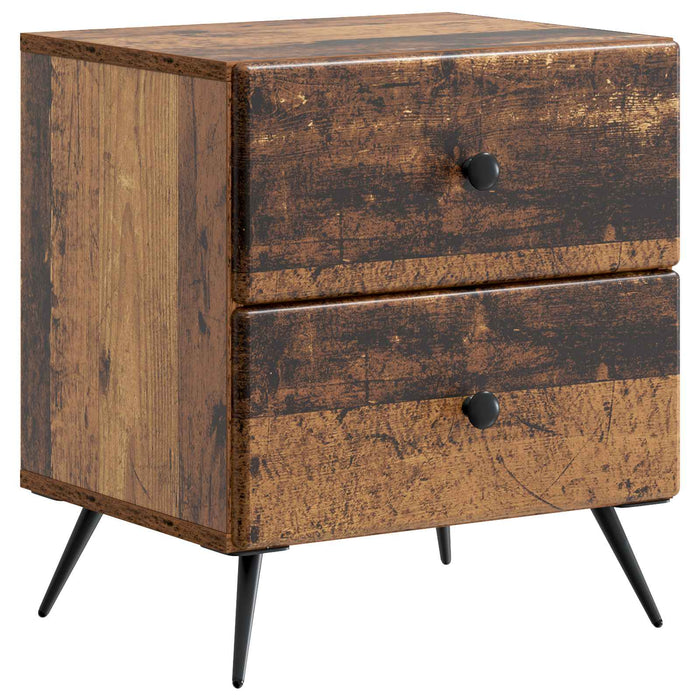 Dulap de noapte Lemn vechi 43 x 34,5 x 47,5 cm Lemn prelucrat - WALTI WALTI