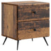 Dulap de noapte Lemn vechi 43 x 34,5 x 47,5 cm Lemn prelucrat - WALTI WALTI