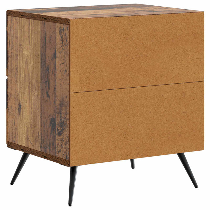 Dulap de noapte Lemn vechi 43 x 34,5 x 47,5 cm Lemn prelucrat - WALTI WALTI
