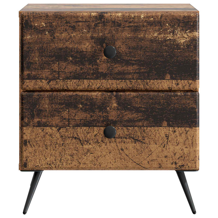 Dulap de noapte Lemn vechi 43 x 34,5 x 47,5 cm Lemn prelucrat - WALTI WALTI