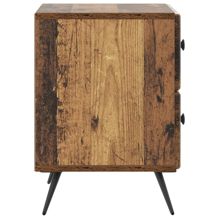 Dulap de noapte Lemn vechi 43 x 34,5 x 47,5 cm Lemn prelucrat - WALTI WALTI