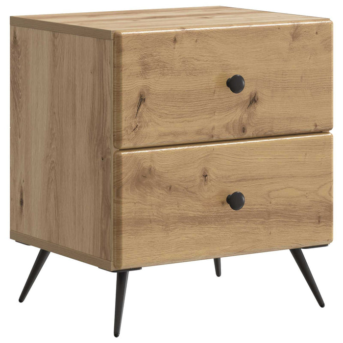 Dulap de noapte cu sertar Stejar Artizanal 43 x 34,5 x 47,5 cm - WALTI WALTI