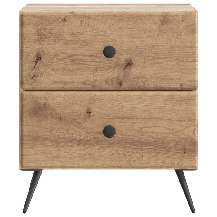 Dulap de noapte cu sertar Stejar Artizanal 43 x 34,5 x 47,5 cm - WALTI WALTI