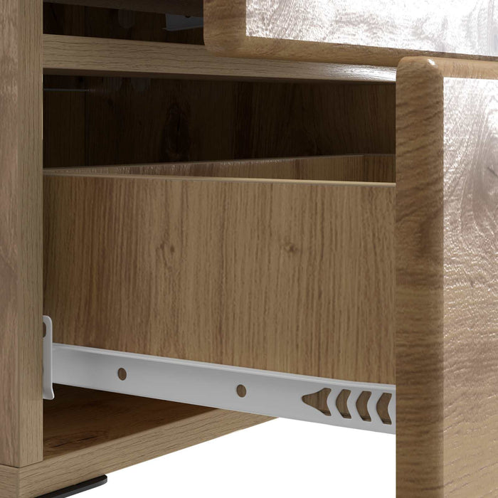 Dulap de noapte 2 pcs Stejar Artizanal 43 x 34,5 x 47,5 cm - WALTI WALTI