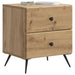 Dulap de noapte 2 pcs Stejar Artizanal 43 x 34,5 x 47,5 cm - WALTI WALTI