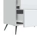 Dulap de noapte Alb 62 x 34,5 x 47,5 cm Lemn prelucrat - WALTI WALTI
