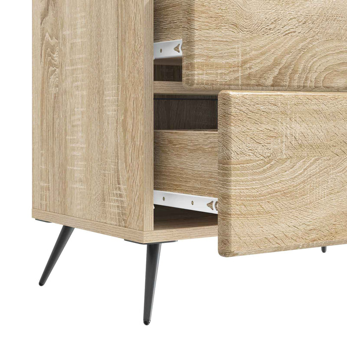 Dulap de noapte cu sertar Stejar Sonoma 62 x 34,5 x 47,5 cm - WALTI WALTI