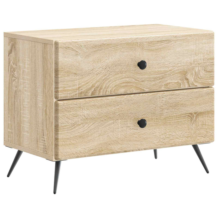 Dulap de noapte cu sertar Stejar Sonoma 62 x 34,5 x 47,5 cm - WALTI WALTI