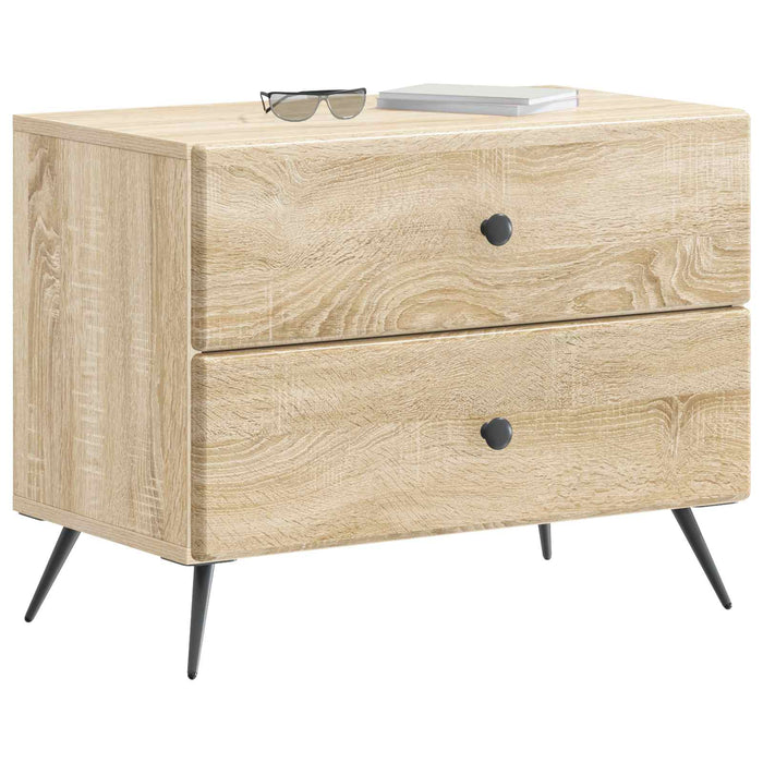 Dulap de noapte cu sertar Stejar Sonoma 62 x 34,5 x 47,5 cm - WALTI WALTI