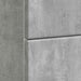 Dulap de noapte Gri Beton 62 x 34,5 x 47,5 cm Lemn prelucrat - WALTI WALTI