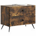 Dulap de noapte cu sertar Stejar fumuriu 62 x 34,5 x 47,5 cm - WALTI WALTI