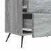 Dulap de noapte Sonoma gri 62 x 34,5 x 47,5 cm Lemn prelucrat - WALTI WALTI