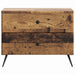 Dulap de noapte Lemn vechi 62 x 34,5 x 47,5 cm Lemn prelucrat - WALTI WALTI