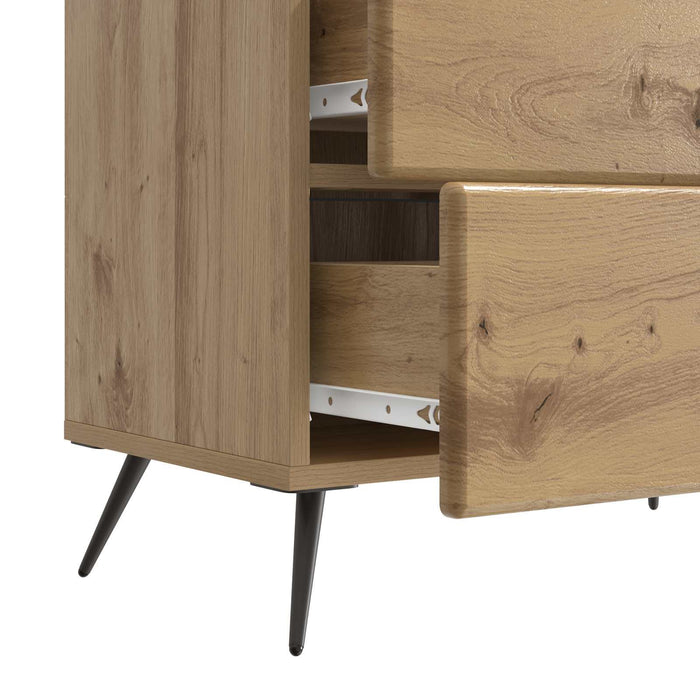 Dulap de noapte cu sertar Stejar Artizanal 62 x 34,5 x 47,5 cm - WALTI WALTI