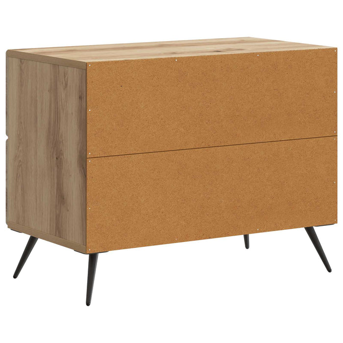 Dulap de noapte cu sertar Stejar Artizanal 62 x 34,5 x 47,5 cm - WALTI WALTI