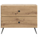 Dulap de noapte cu sertar Stejar Artizanal 62 x 34,5 x 47,5 cm - WALTI WALTI
