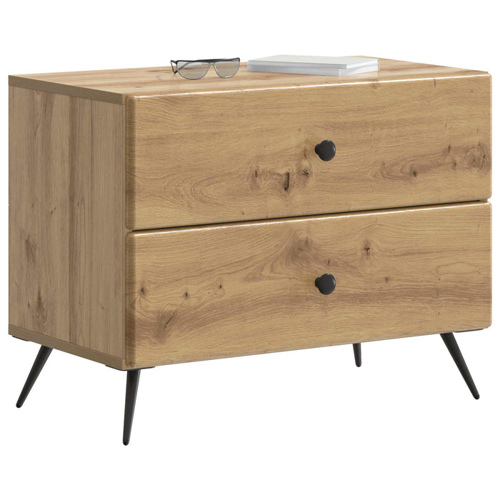 Dulap de noapte cu sertar Stejar Artizanal 62 x 34,5 x 47,5 cm - WALTI WALTI