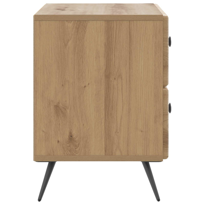 Dulap de noapte cu sertar Stejar Artizanal 62 x 34,5 x 47,5 cm - WALTI WALTI