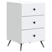 Dulap de noapte cu sertar Alb 43 x 41 x 66,5 cm Lemn prelucrat - WALTI WALTI
