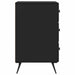 Dulap de noapte Negru 43 x 41 x 66,5 cm Lemn prelucrat - WALTI WALTI