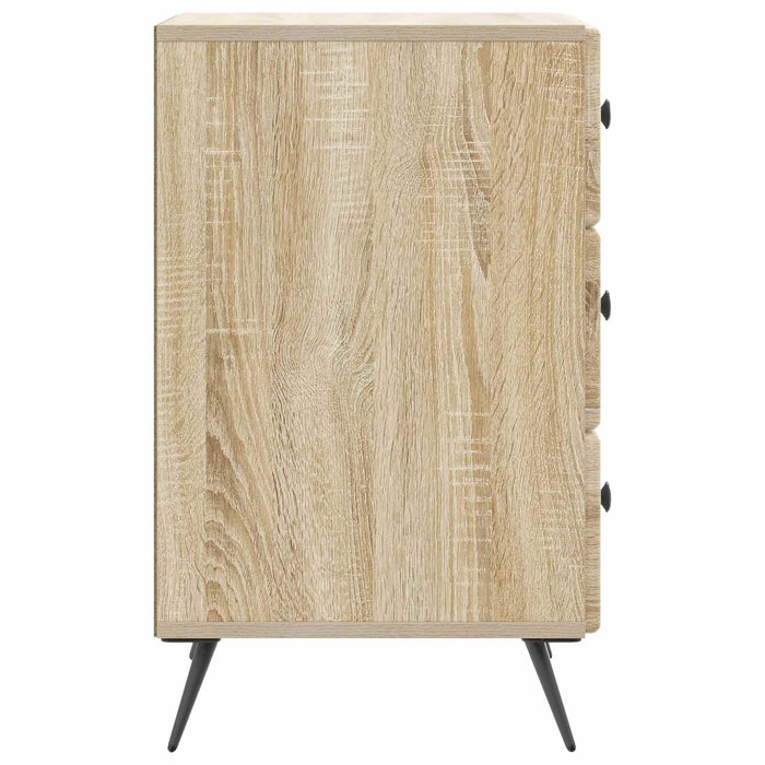Dulap de noapte Stejar Sonoma 43 x 41 x 66,5 cm Lemn prelucrat - WALTI WALTI