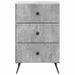 Dulap de noapte Gri Beton 43 x 41 x 66,5 cm Lemn prelucrat - WALTI WALTI