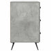 Dulap de noapte Gri Beton 43 x 41 x 66,5 cm Lemn prelucrat - WALTI WALTI